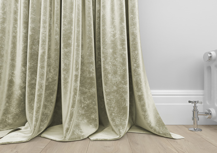 Caen Chenille, Soft Cream - Made to Measure Curtains - Image 6